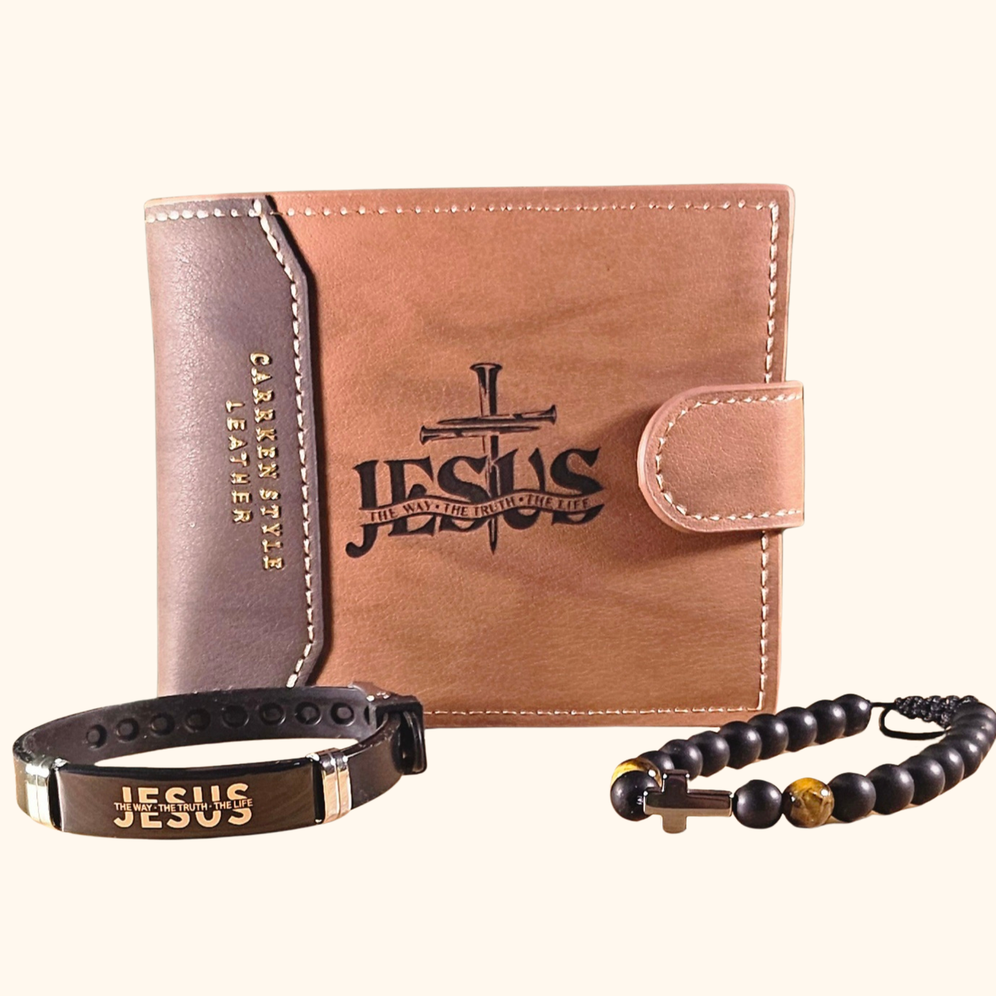 Men’s Gift Set (Wallet + Bracelet + Accessories)
