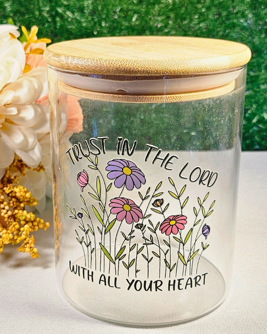 “Trust in the Lord” Prayer Jar (Round L)