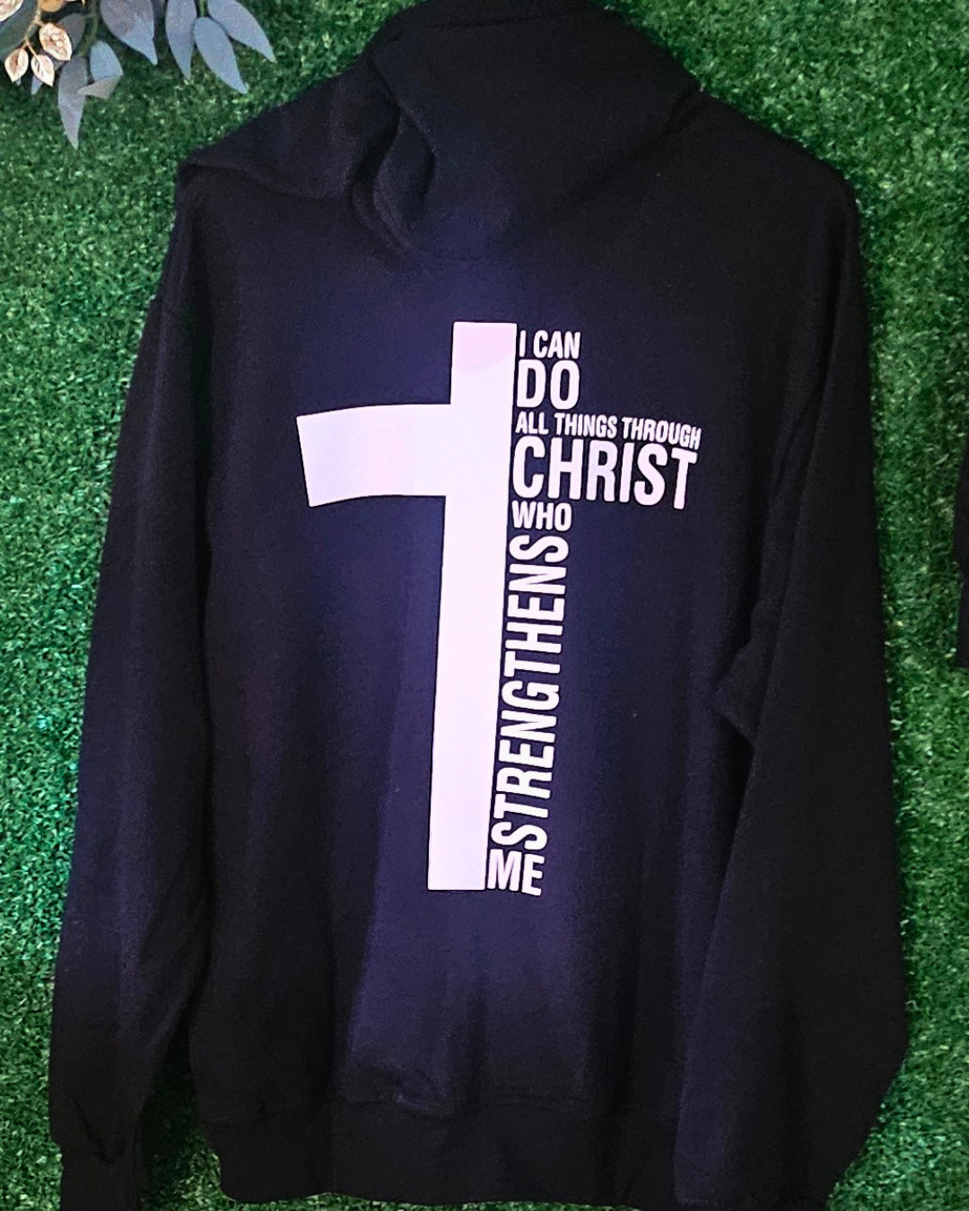 “I Can Do All Things” Cross Hoodie