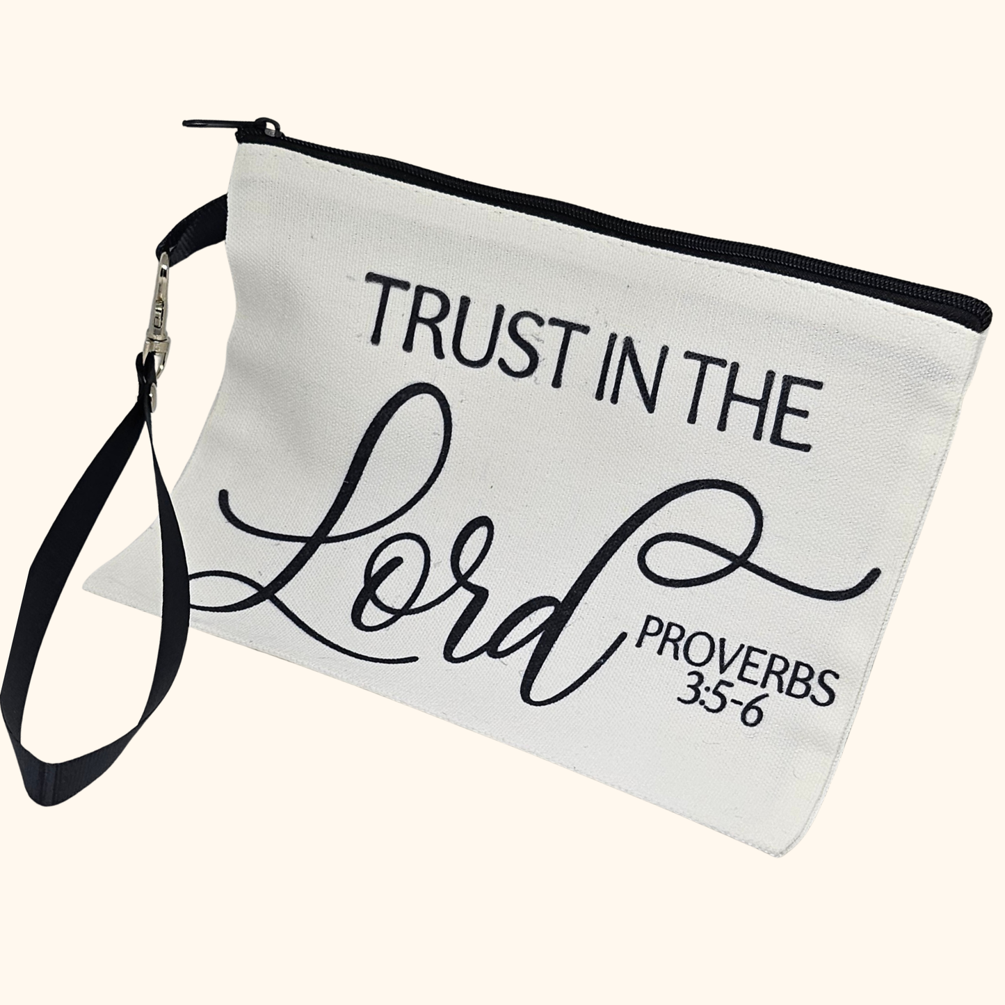 “Trust in the Lord” Zip Pouch