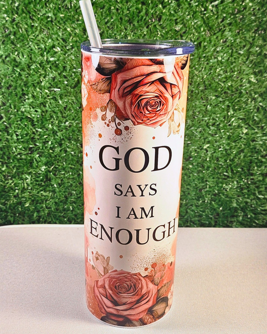 I AM ENOUGH – 20oz Tumbler