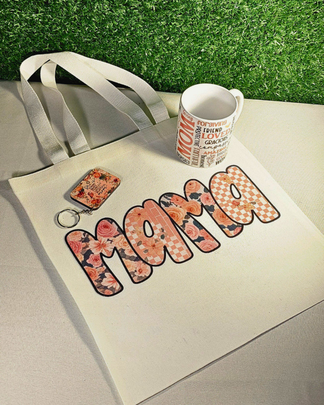Mama Everyday Gift Set – Tote, Mug & Keyring