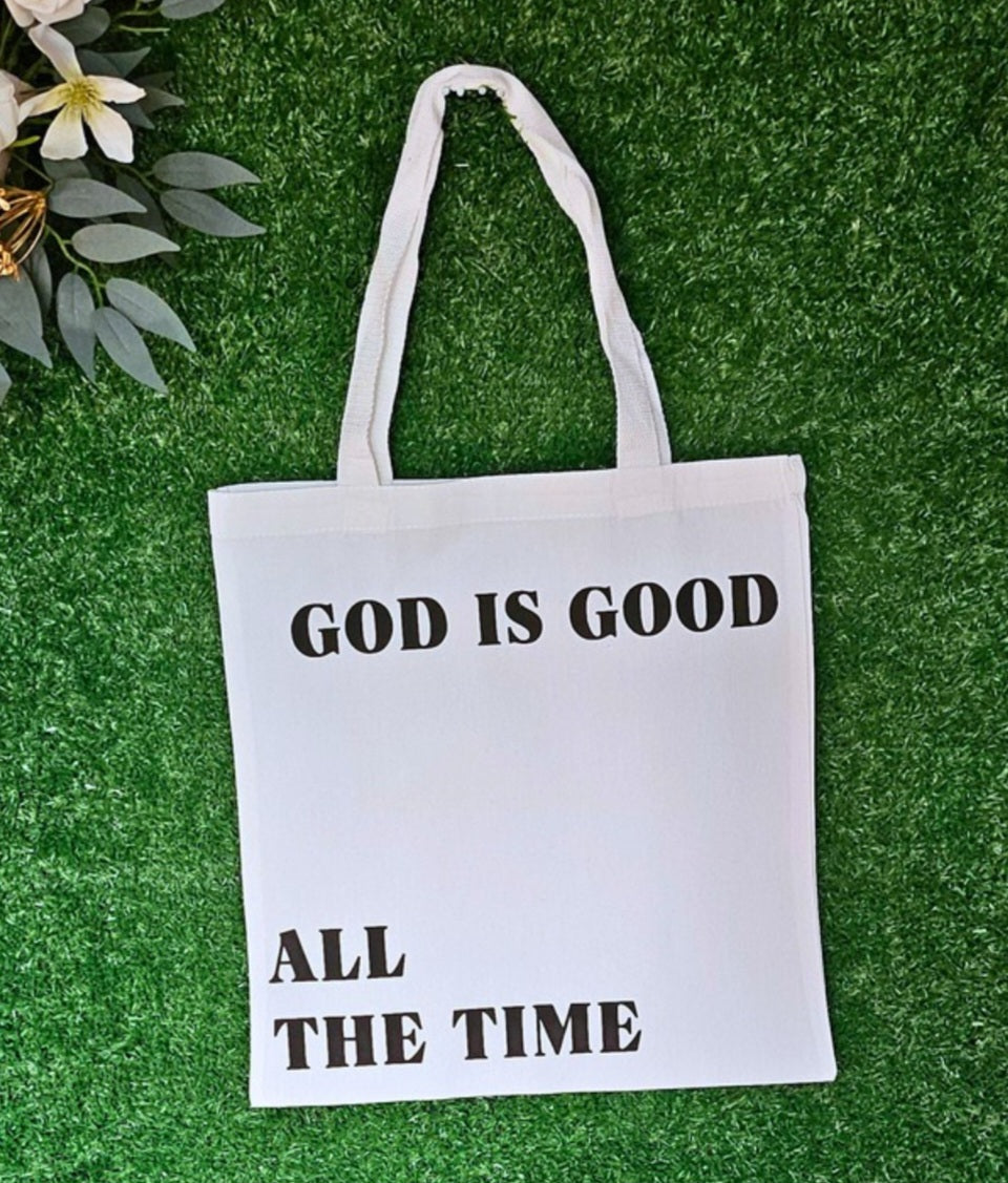 God Is Good Tote Bag